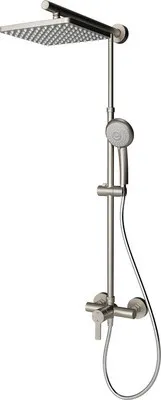Produktbild von Duschsäule inkl. Einhebelmischer SCHULTE Classic ExpressPlus edelstahl matt EP9621 90