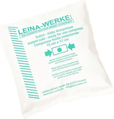 Produktbild von LEINA Sofort-Kälte-Kompresse | SOFORT-KÄLTE-KOMPRESSE 15X16CM