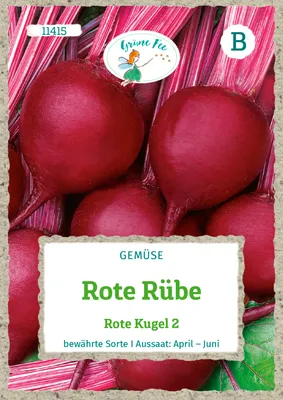 Produktbild von Grüne Fee - Rote Rübe Rote Kugel 2 Samen - 11415
