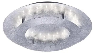 Produktbild von Runde Paul Neuhaus LED Deckenleuchte Blattsilber Optik Ø 40cm 1054lm