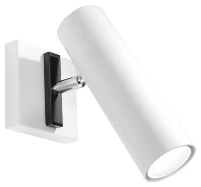 Obrázok produktu pre Nástenné svietidlo DIREZIONE biele 1xGU10 10W oceľ 20x8x8cm Sollux Lighting