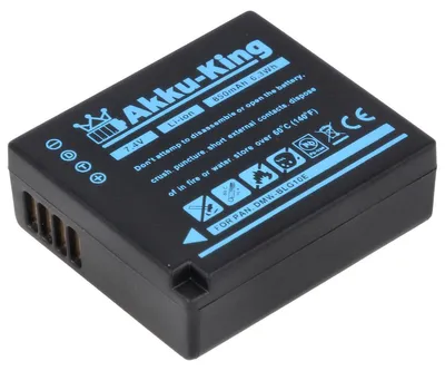 Akku kompatibel mit Panasonic DMW-BLG10E - Li-Ion 850mAh - fuer