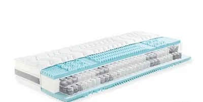 Produktbild von f.a.n. DuoSpring Premium 7-Zonen-Doppel-Taschenfederkern Boxspring-Matratze H2 80x200cm