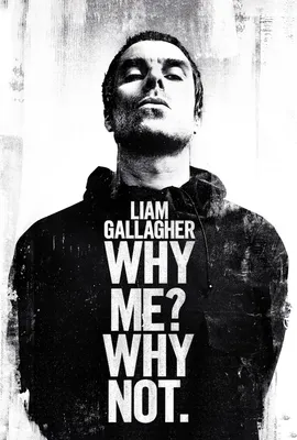 Produktbild von Liam Gallagher Poster Why me why not