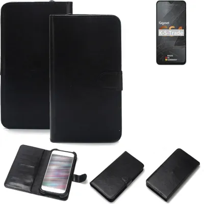 Produktbild von K-S-Trade Handyhülle Schutzhülle kompatibel mit Gigaset GS4 Handy Schutz Hülle Handyhülle Bumper schwarz 1x