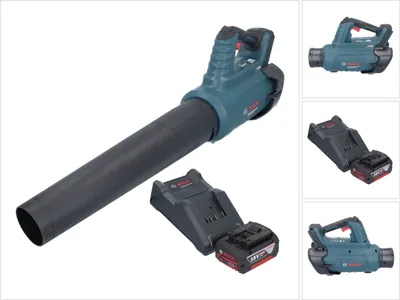 Produktbild von Bosch GBL 18V-750 Professional Akku Gebläse 18 V BITURBO Brushless + 1x Akku 4,0 Ah + Ladegerät