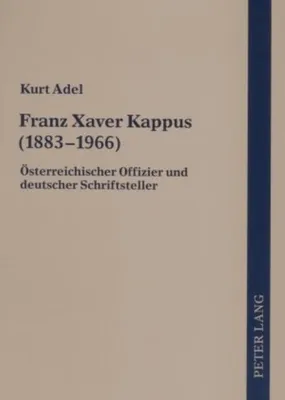 Produktbild von Franz Xaver Kappus (1883-1966)