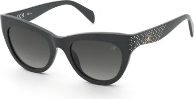 Produktbild von Blumarine SBM904S Grigio scuro lucido 52/21/140 Damen Sonnenbrillen