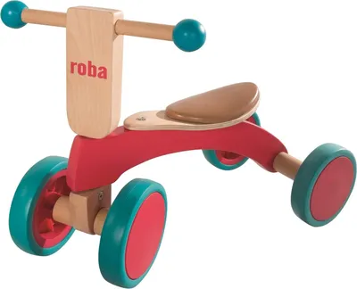 Holz-Rutschfahrzeug für Kleinkinder, Laufrad mit Sitz, ab 12 Monaten
