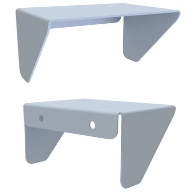Produktbild von Schutzdach für Torklingelknopf, Türklingel, Steckdosen, Schalter, Schutzabdeckung, Gartentür, Gartentor, Gegensprechanlage, Abdeckung, Grau