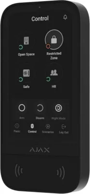 Immagine prodotto di Ajax KEYPAD WRL TOUCHSCREEN/ASP Juodas 58454 AJAX