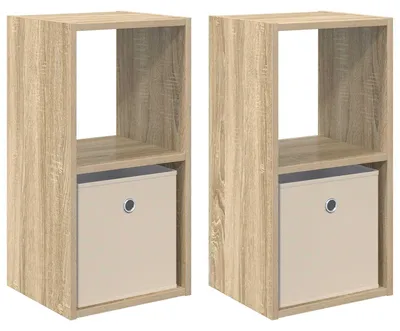 Immagine prodotto di Comodino con cassetto 2 pcs Rovere Sonoma 30,5 x 27 x 59,5 cm