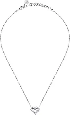 Immagine prodotto di Collana romantica in argento con cuore Tesori SAIW129