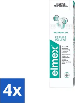 Produktbild von Elmex Zahnpasta Sensitive Professional Zahnfleischpflege 75 ml - Vorteilspack - 4 Stücke