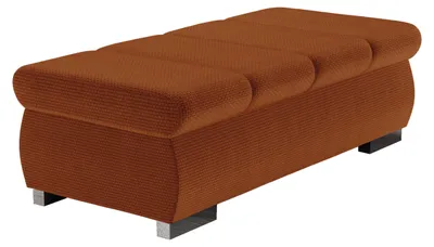 Produktbild von MIRJAN24 Polsterhocker Bangkok Groß, Moderne Sitzhocker vom Hersteller, Holzkonstruktion, 120x60x39 cm (Farbe: Flow 09)