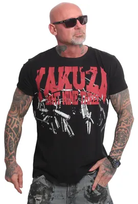 Produktbild von Yakuza Herren Corazon Regular T-Shirt, Schwarz, 6XL