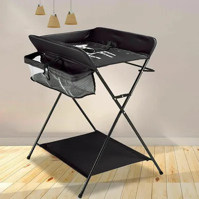 Productafbeelding van Inklapbare Commode met Aankleedkussen en Veiligheidsgordel