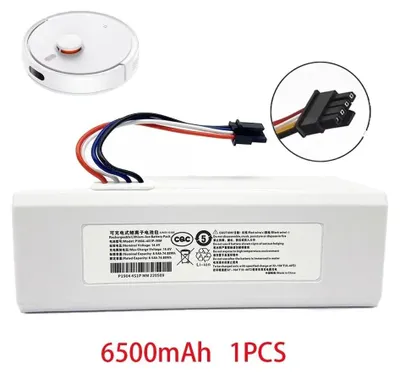 Immagine prodotto di Batteria di ricambio - P1904-4S1P-MM - Litio-Ioni 14,4 V - 12800 mAh - Compatibile con aspirapolvere robot 1C STYTJ01ZHM - 6,5 A