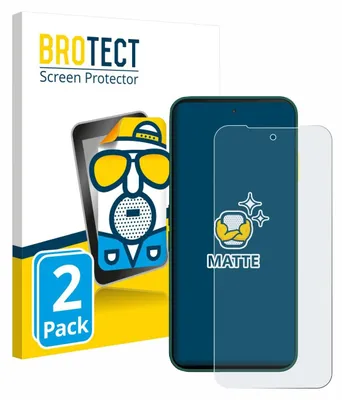 Produktbild von 2x BROTECT Schutzfolie für Fairphone 6 Displayschutz Displayschutzfolie Folie Matt Entspiegelungsfolie