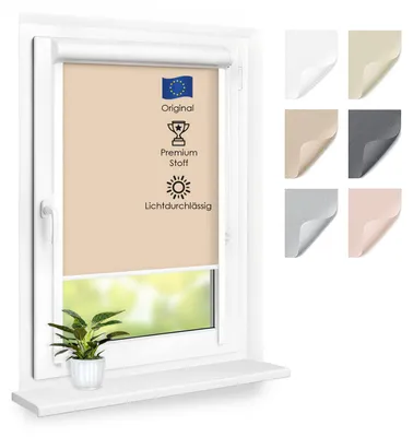 Produktbild von Premium Kassettenrollo mit Seitenschienen, Fensterrollo