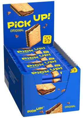 Image de Bahlsen Leibniz Pick Up barres, Choco, chocolat, 24 pièces
