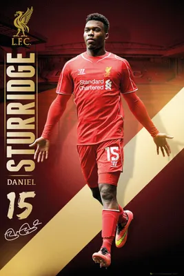 Image de Football - Affiche - Liverpool - Sturridge 14/15