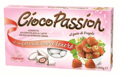 Produktbild von Confetti Crispo CiocoPassion FRAGOLA ERDBEERE 1 Kg