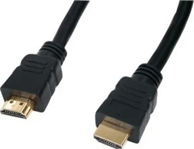 Produktbild von HQ 1.5m HDMI 1.2 M/M, 1,5 m, HDMI Typ A (Standard), HDMI Typ A (Standard), Schwarz