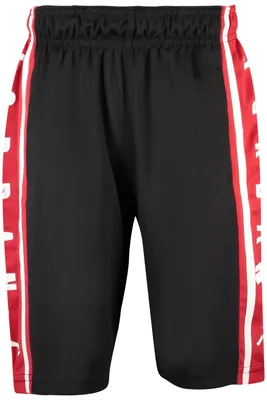 Produktbild von Sportliche Kurze Herren-Hose Schwarz - Elastisch mit Kontrastdetails