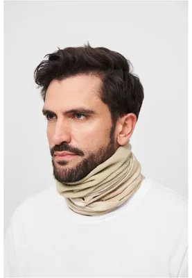 Image de Brandit BD7018 | Foulard Multifonction Fleece One Size - Couleur : Sandstorm - Taille : One Size
