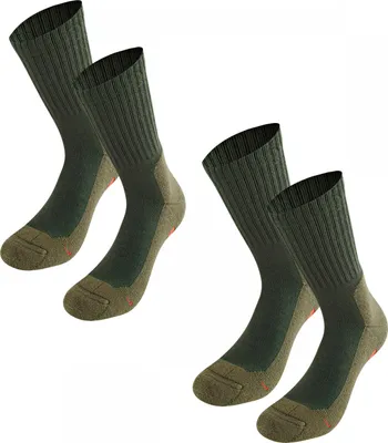 Produktbild von Lenz Walking Socken Trekking 5.0 Polyester schwarz 2 Paare der Größe 42-44