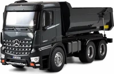 Produktbild von Amewi Mercedes LKW Kipper PRO Metall V2 RTR grau grau RC-LKW