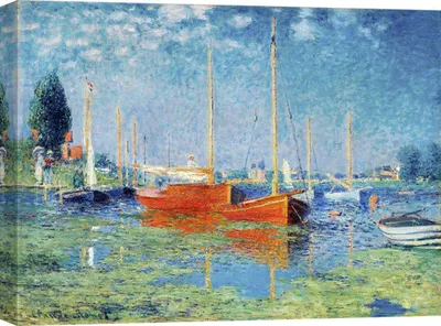 Produktbild von Leinwandbilder - Claude Monet, Argenteuil – 70x50 cm