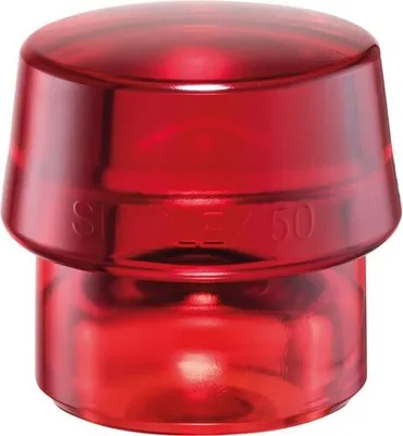 Produktbild von Schlageinsatz für SIMPLEX-Schonhammer,  Ø 50 mm, Plastik rot