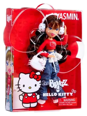 Immagine prodotto di Bratz x Hello Kitty: Bambola di moda – Yasmin, bambola, per bambine, dai 6 anni, adatta a bambini e bambine, multicolore