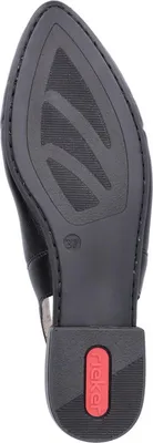 Produktbild von Rieker Damen Pumps Slingback mit Schnalle 43150, Größe:39 EU, Farbe:Schwarz