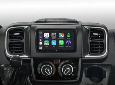 Produktbild von Alpine iLX-W690DU8 | Autoradio für Fiat Ducato Serie 8 ab Bj 2021 mit Apple CarPlay und Android Auto
