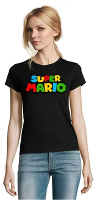 Produktbild von Damen Super Mario Retro Gamer Gaming Konsole Spiele