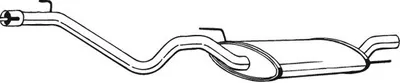 Produktbild von Bosal Endschalldämpfer  282-373