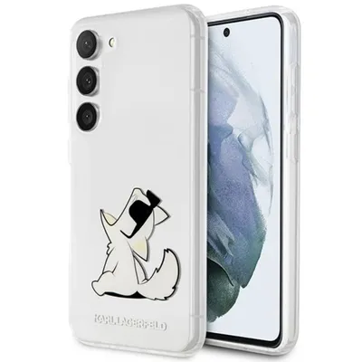 Immagine prodotto di Karl Lagerfeld Klhcs23Mcfnrc S23+ S916Transparent Custodia rigida Choupette Fun