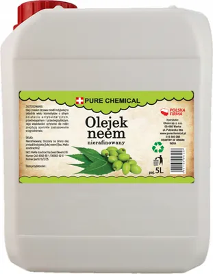 Produktbild von PURE CHEMICAL | Neemöl | unraffiniert | natürlich | kaltgepresst | 5 L