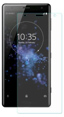 A screen protector is placed over a smartphone screen.