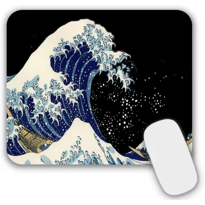 Produktbild von Mousepad mit Motiv, Klein, 24 x 20 x 0,3 cm, Schwarz, Rutschfest