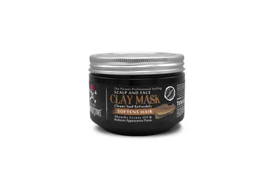 Produktbild von BARBERTIME Clay Mask Gesichtsmaske gegen unreine Haut & Akne 450g