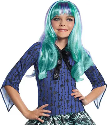 Produktbild von Monster High Twyla Perücke Kinder