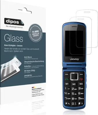 Obrázok produktu pre 2x dipos GlassAR uleway G380 Seniorenhandy