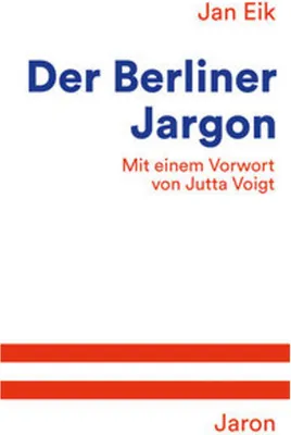 Produktbild von Der Berliner Jargon