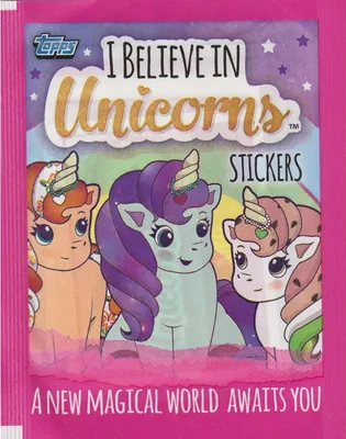 Produktbild von Topps - I believe in Unicorns - Sammelsticker - 1 Tüte