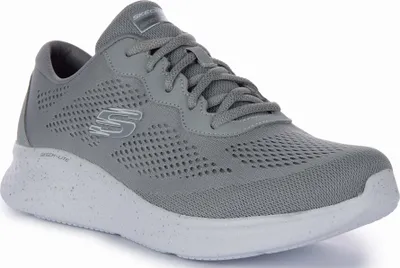 Produktbild von Skechers Skech Lite Pro Frauen Schnürung Masche Vegane Turnschuhe Grau – 7 Großbritannien - 40 EU - 10 US / Grau