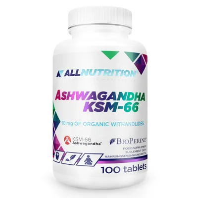 Produktbild von AllNutrition | Ashwagandha KSM-66 400 mg